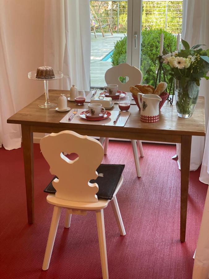 Landhaus Am Plattenbichl - Luxus Apartment Mit Privat-Pool Und Sauna - Im Sommer Bergbahn Inklusive Oberstdorf Kültér fotó
