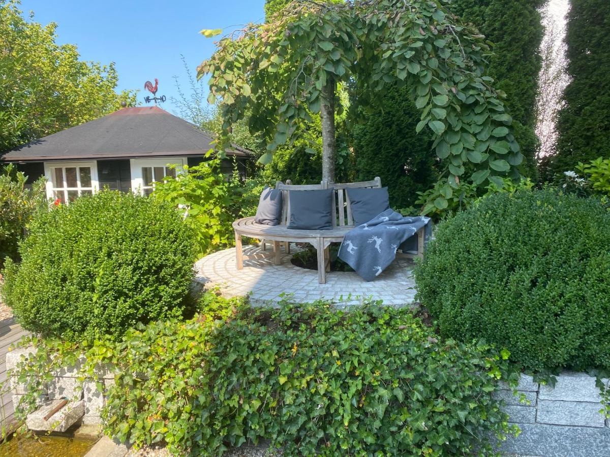 Landhaus Am Plattenbichl - Luxus Apartment Mit Privat-Pool Und Sauna - Im Sommer Bergbahn Inklusive Oberstdorf Kültér fotó