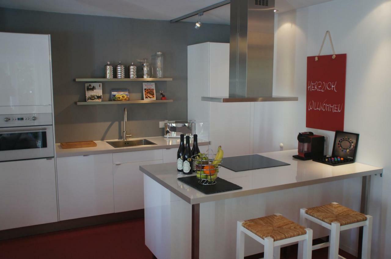 Landhaus Am Plattenbichl - Luxus Apartment Mit Privat-Pool Und Sauna - Im Sommer Bergbahn Inklusive Oberstdorf Kültér fotó